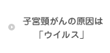子宮頸がんの原因は「ウイルス」