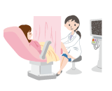 2.検診(内診)